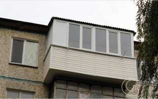 Как делают балконы с выносом