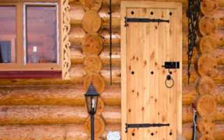 Особенности изготовления деревянной двери