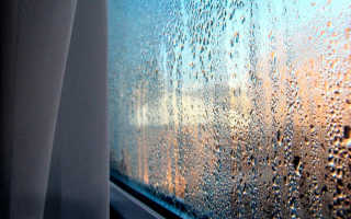 Как уменьшить конденсацию влаги на пластиковых окнах