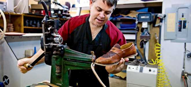 Открытие мастерской по ремонту обуви