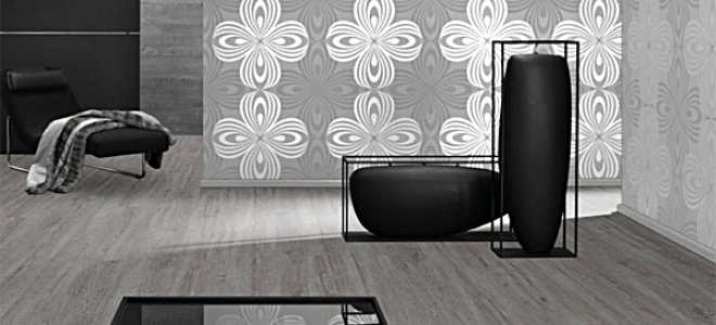 Ремонт с серым ламинатом